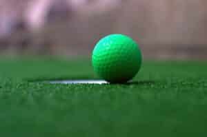 mini golf wedding