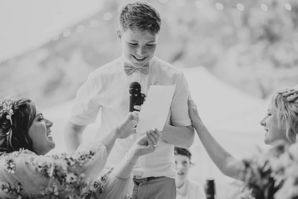 teenage son best man
